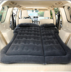 The Rear Seat Car Inflatable Bed Can Be Folded