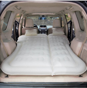 The Rear Seat Car Inflatable Bed Can Be Folded