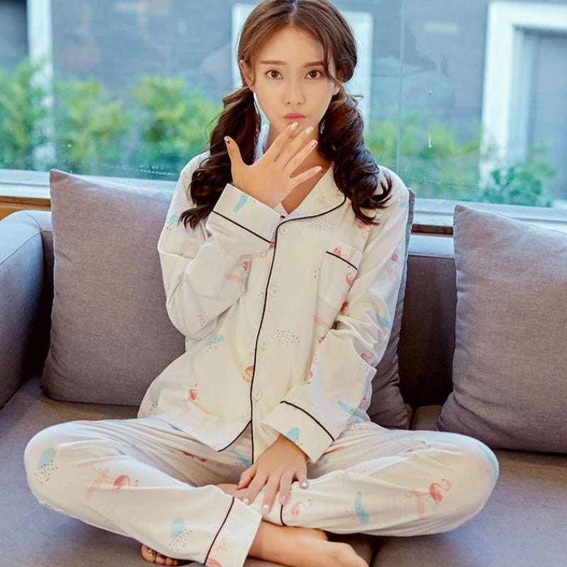 fashion flamingo pajamas