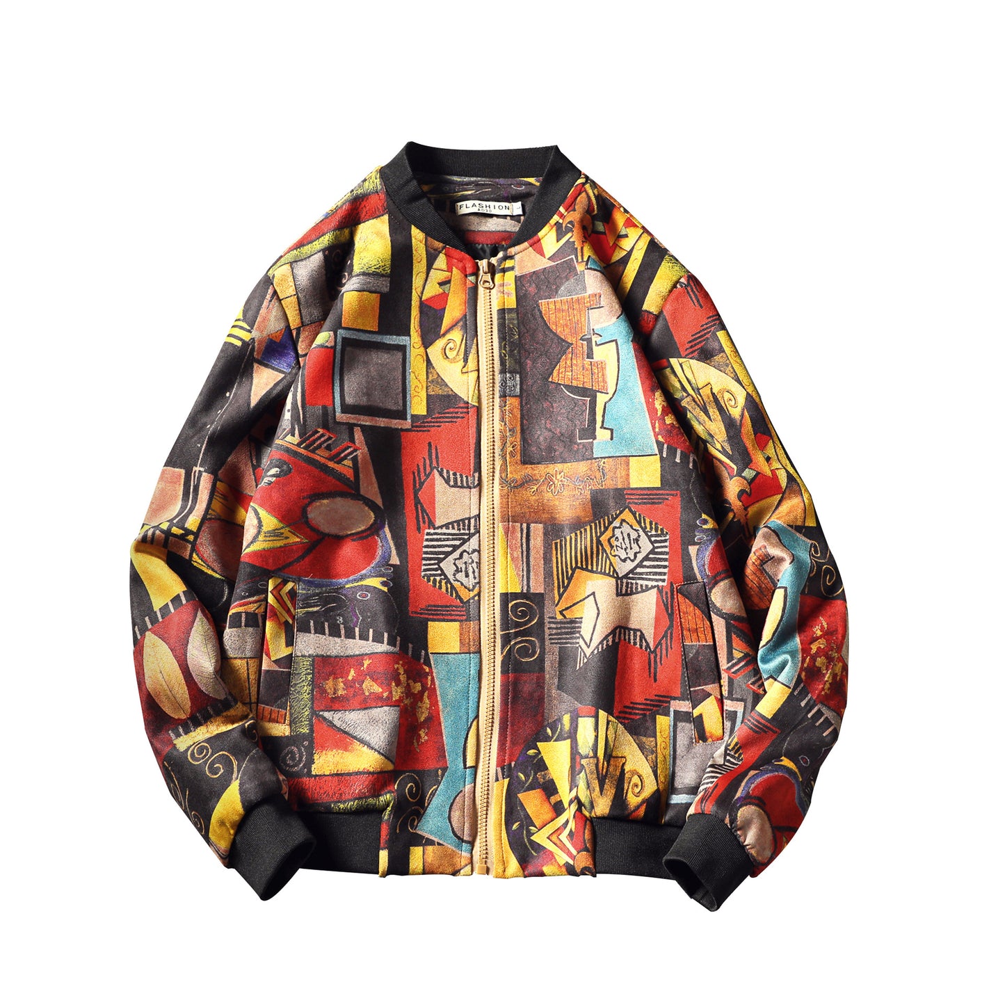 Men's Digital Print Jacket Jacket