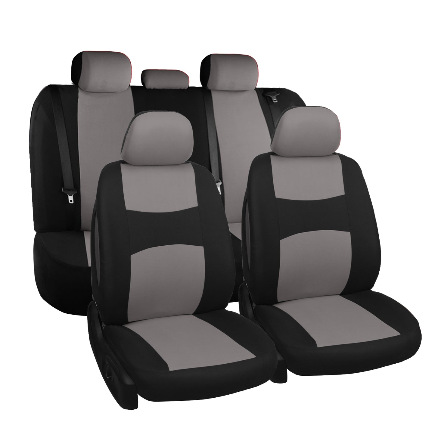 11PCS Universal Car Seat Covers Fit Interior Accessories For Auto Truck Van SUV