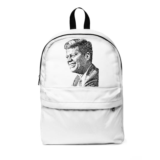 Unisex Classic Backpack with John F. Kennedy design (shipping to US, Canada & Europe, shipping time: 10-15 business days)