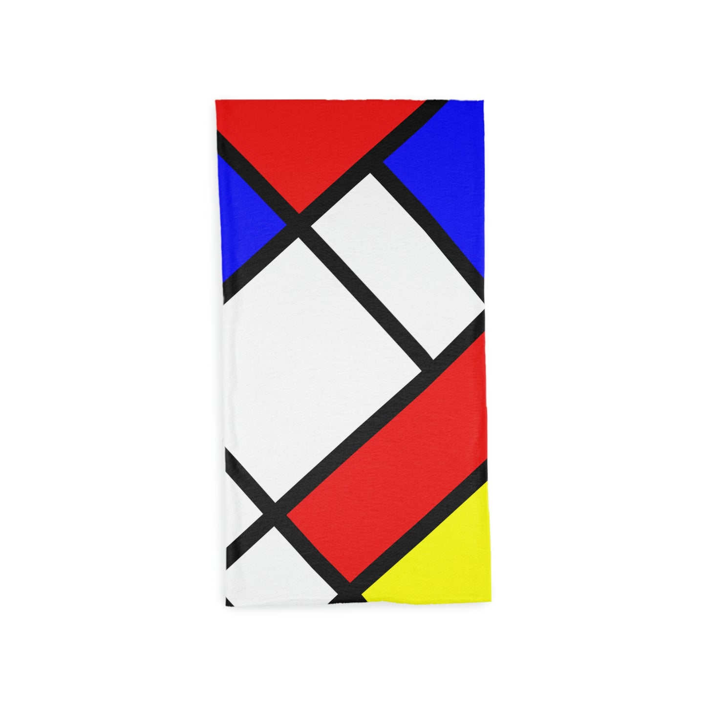 Tube Scarf with Mondrian design (shipping from Germany)