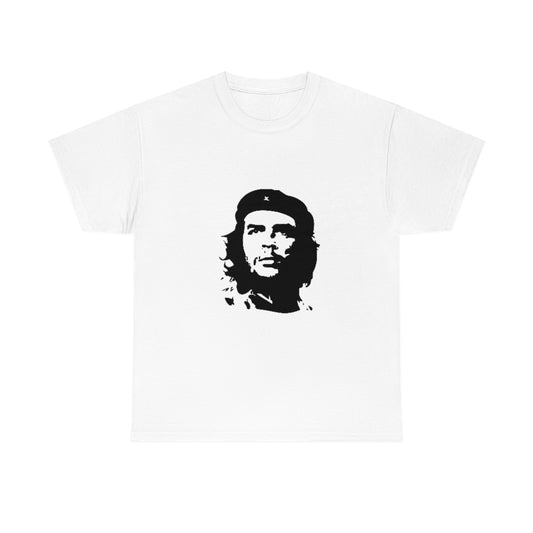 Unisex Heavy Cotton Tee with Che Guerara design (shipped to USA & Canada)