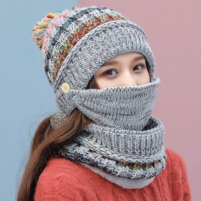Winter Plush knitted hat