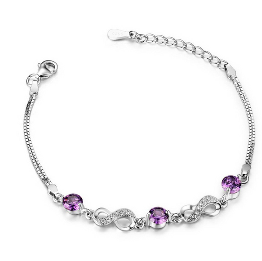 Sterling Silver Bracelet Jewelry Diamond