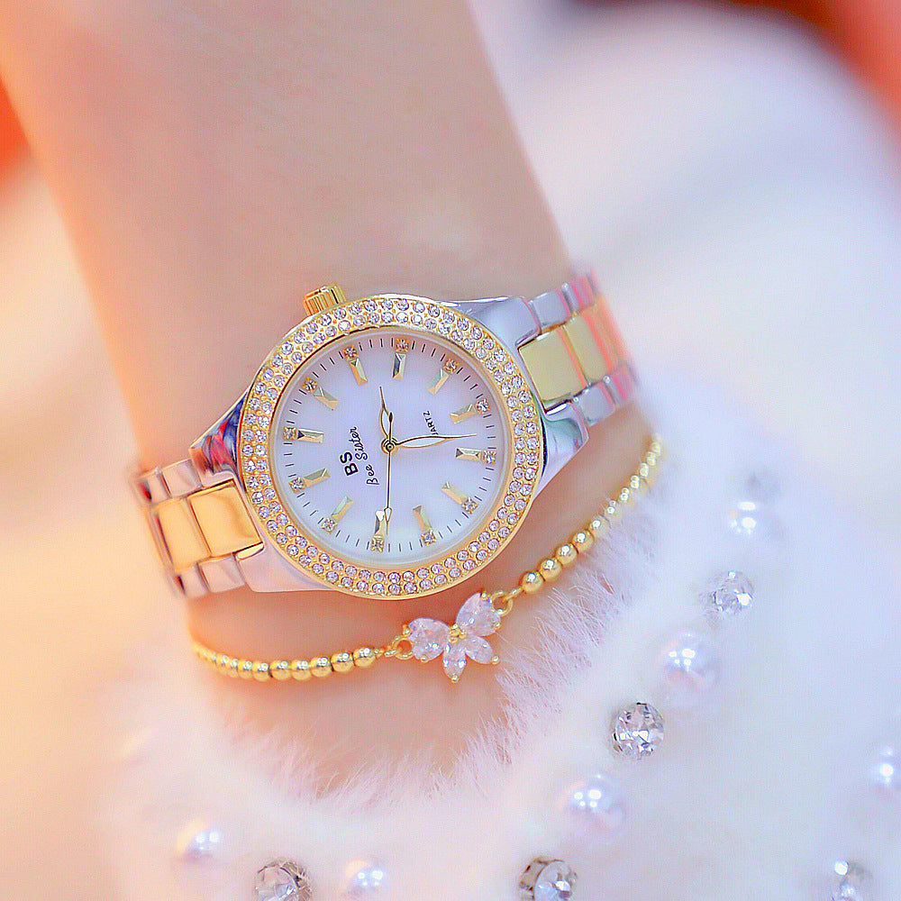 diamond female watch