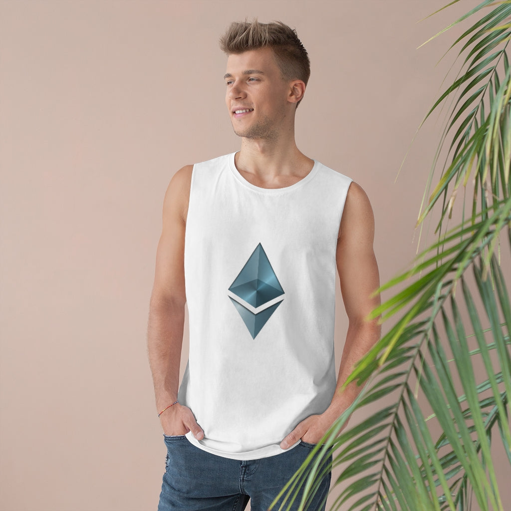 Unisex Barnard Tank with Ethereum Logo (shipped to USA & Canada)