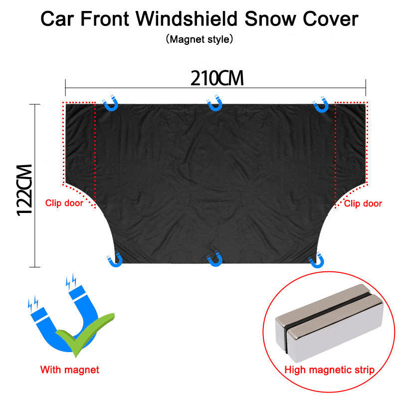 Car snow cover