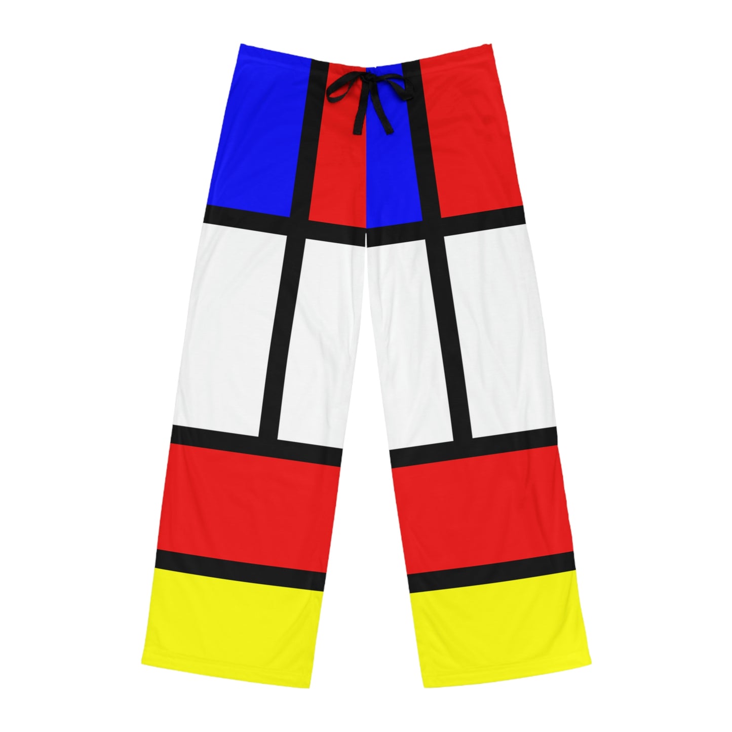 Men's Pajama Pants (AOP) Piet Mondrian design (shipping from USA)