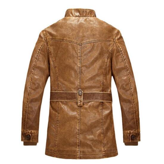 Duolino Classic Leather Jacket