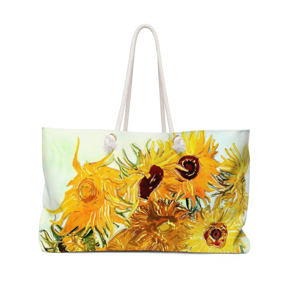 Weekender Bag with Van Gogh design (shipped to USA & Canada)