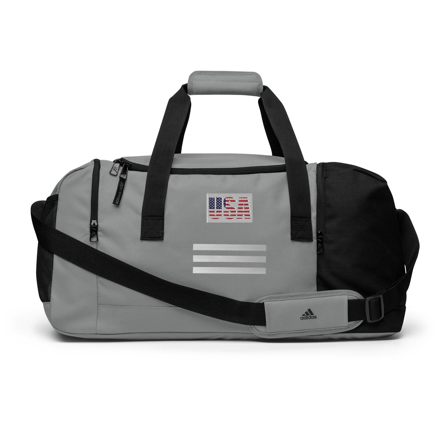 adidas duffle bag with USA flag logo design (shipping to US, Canada & Europe)