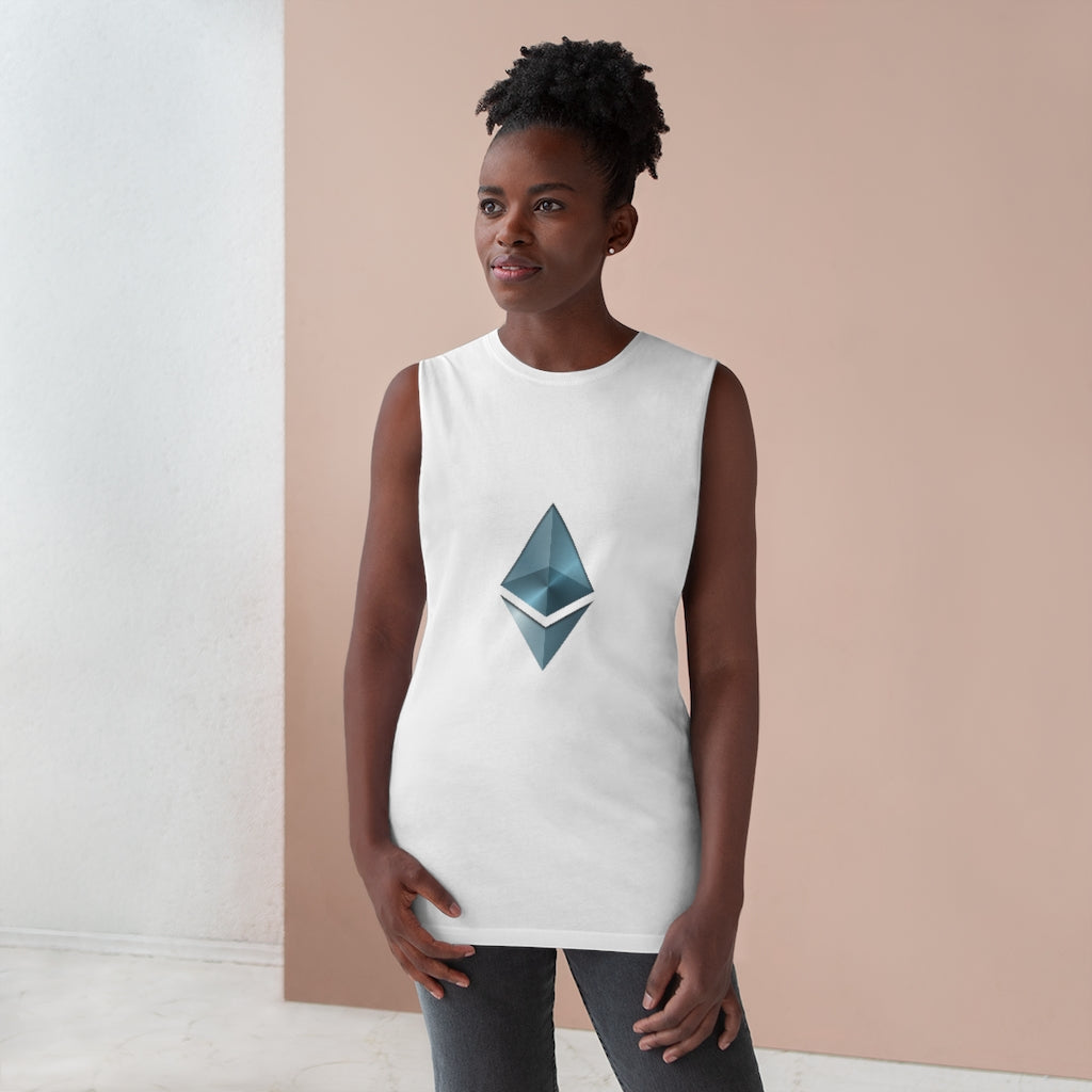 Unisex Barnard Tank with Ethereum Logo (shipped to USA & Canada)