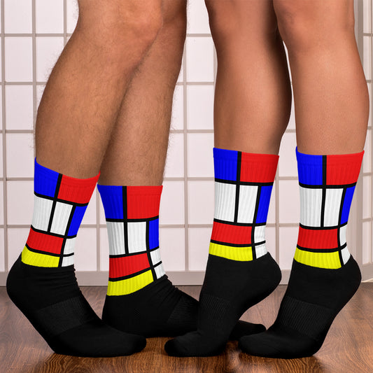 mondrian socks