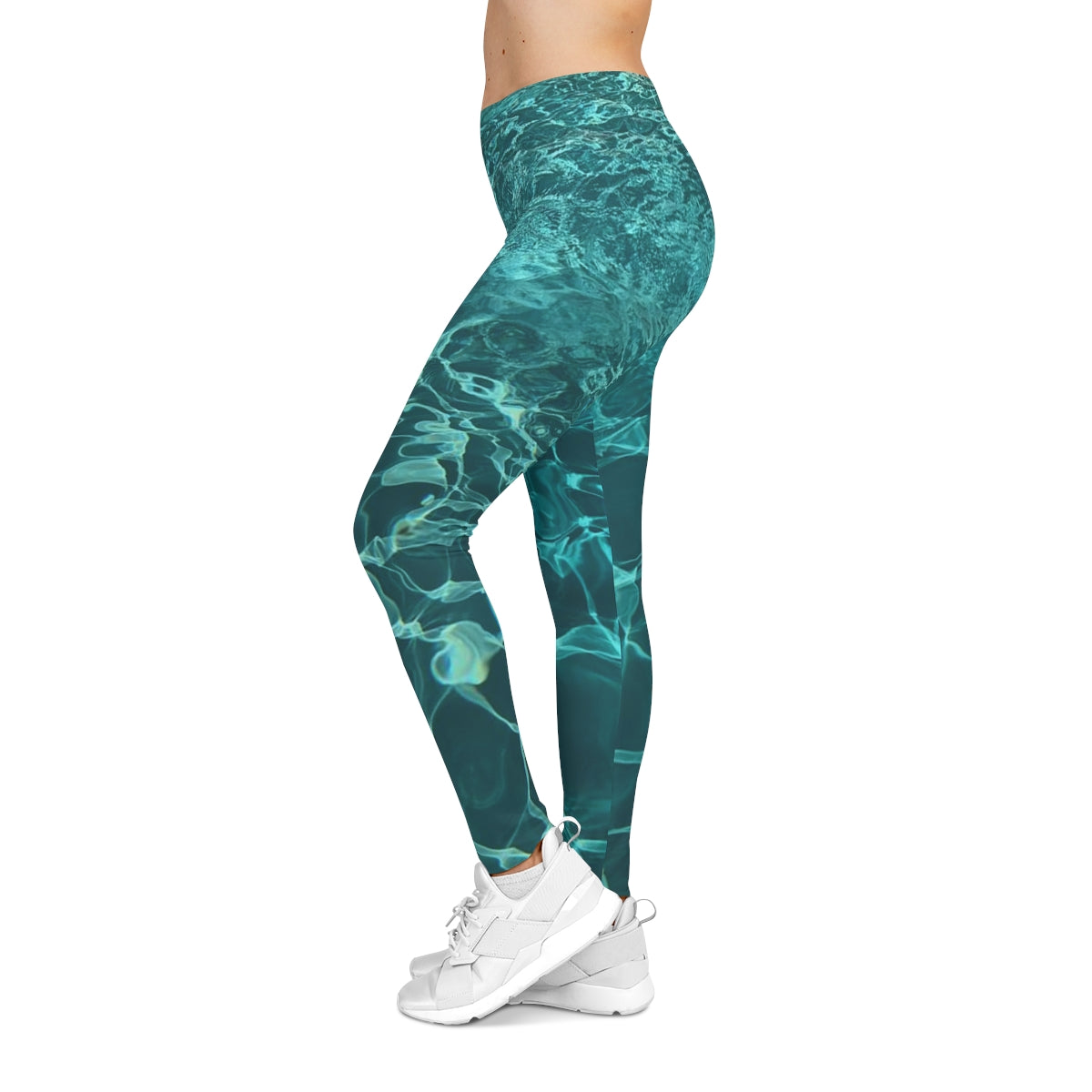 Turquoise leggings