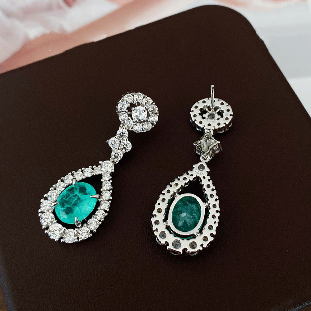 Ladies Fashion Personality Christmas Gift Box Earrings