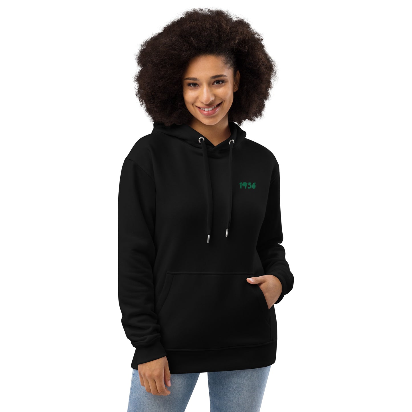 Premium eco hoodie with Che Guearra design (sourced Vecteezy.com)