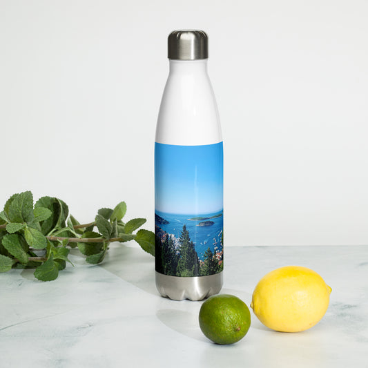 Stainless Steel Water Bottle with Hvar photo