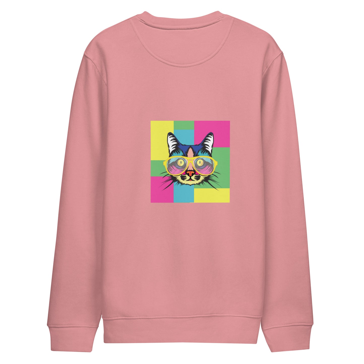 Unisex eco sweatshirt with Pop art design Vecteezy.com