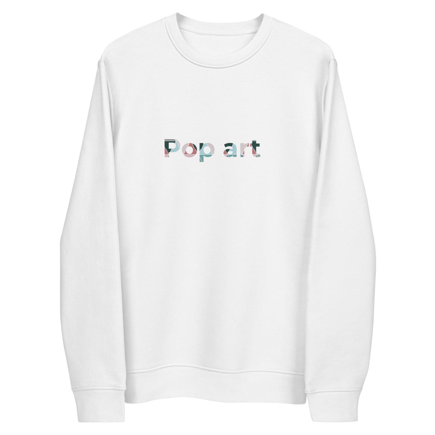 Unisex eco sweatshirt with Pop art design Vecteezy.com