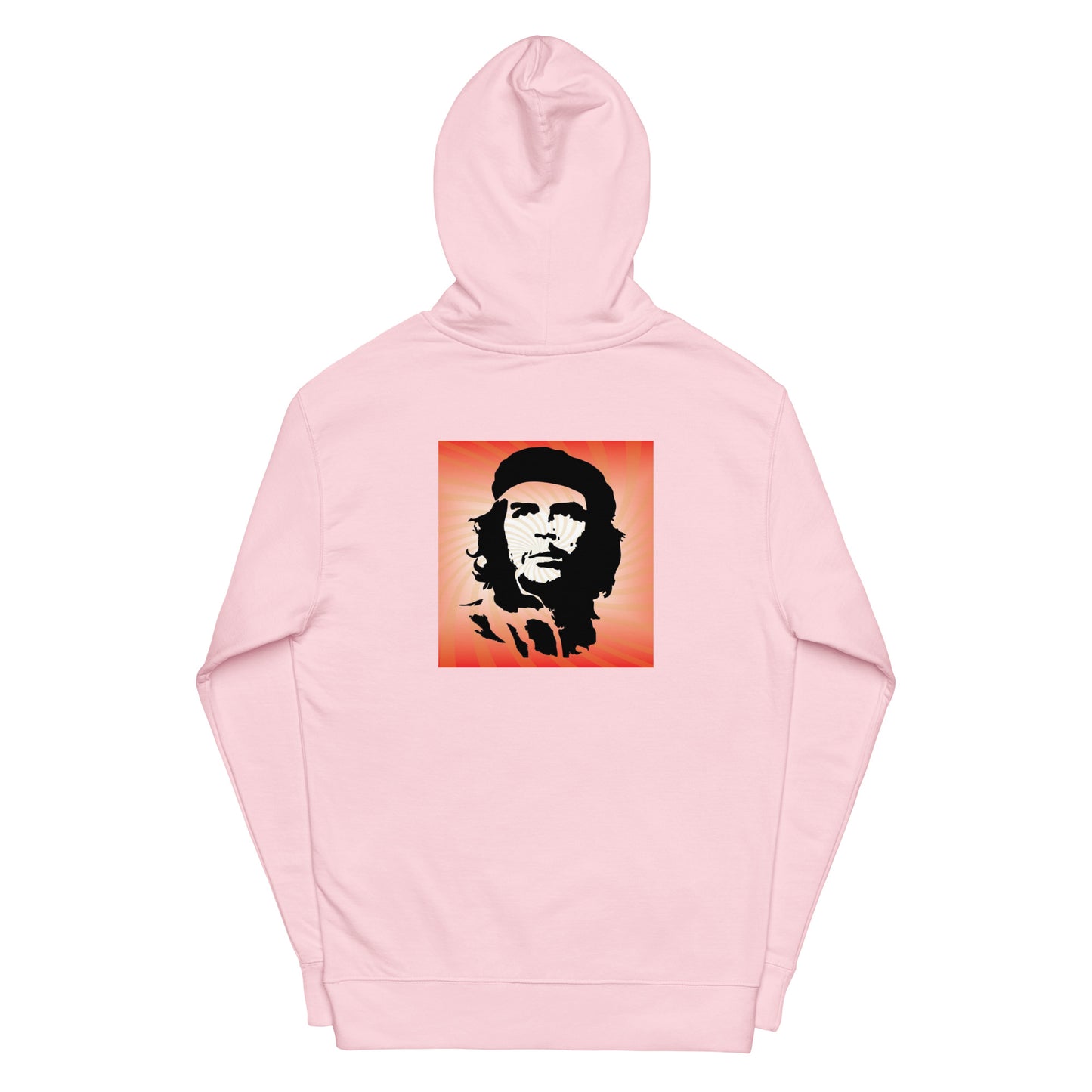 Unisex midweight hoodie with 1956 Cuban revolution design (sourced Vecteezy.com)