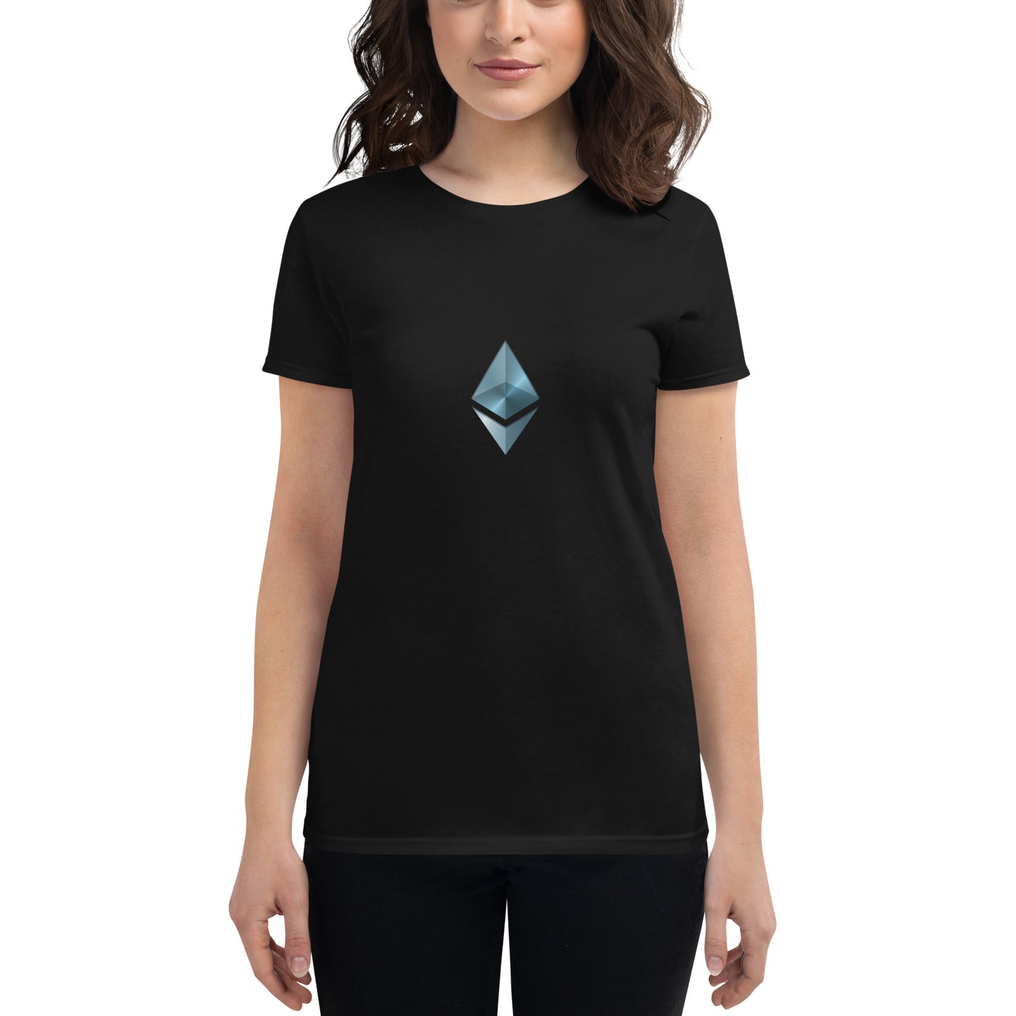 Women's short sleeve t-shirt with ETH logo design