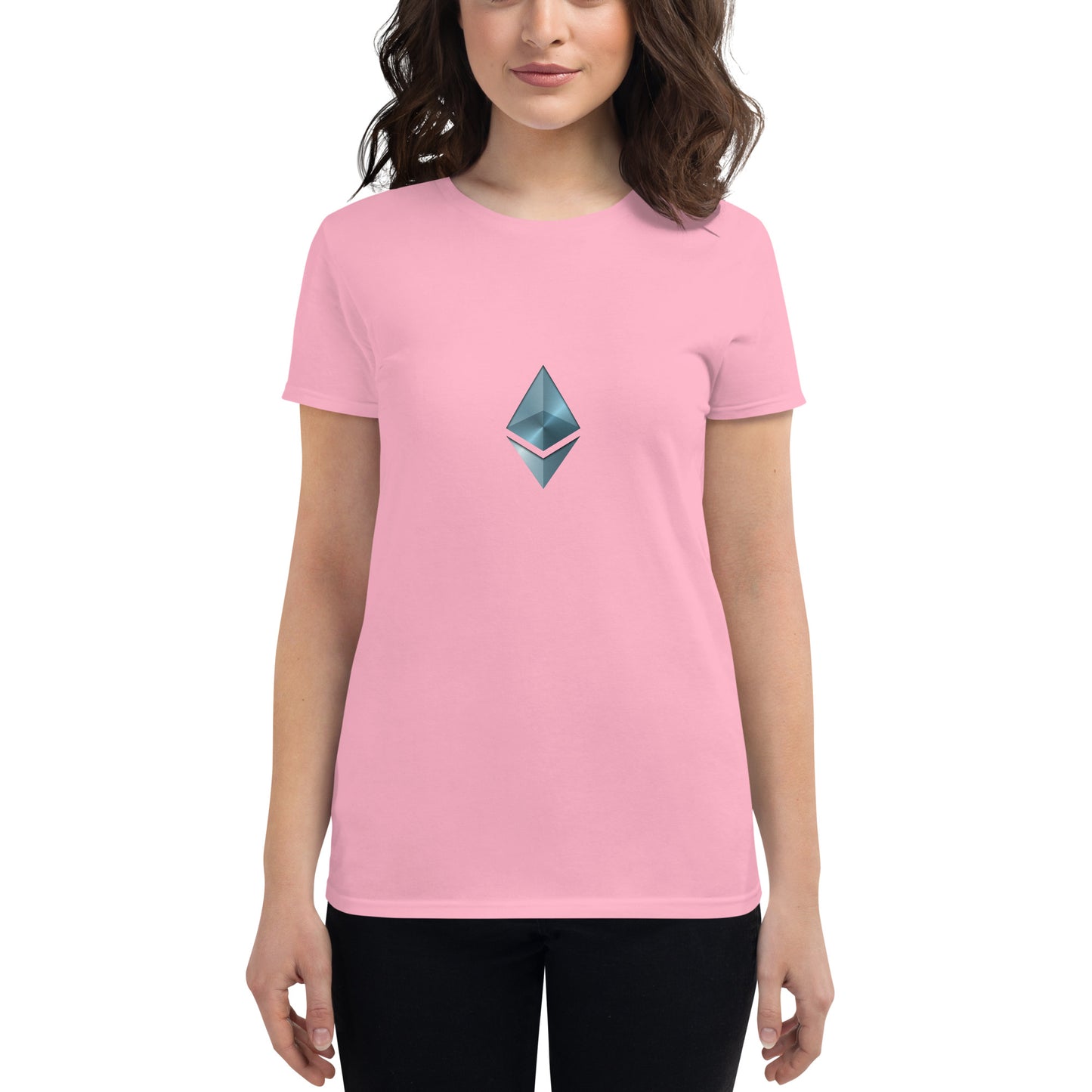 Women's short sleeve t-shirt with ETH logo design