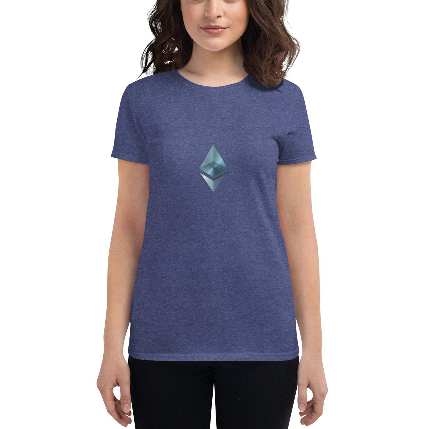 Women's short sleeve t-shirt with ETH logo design