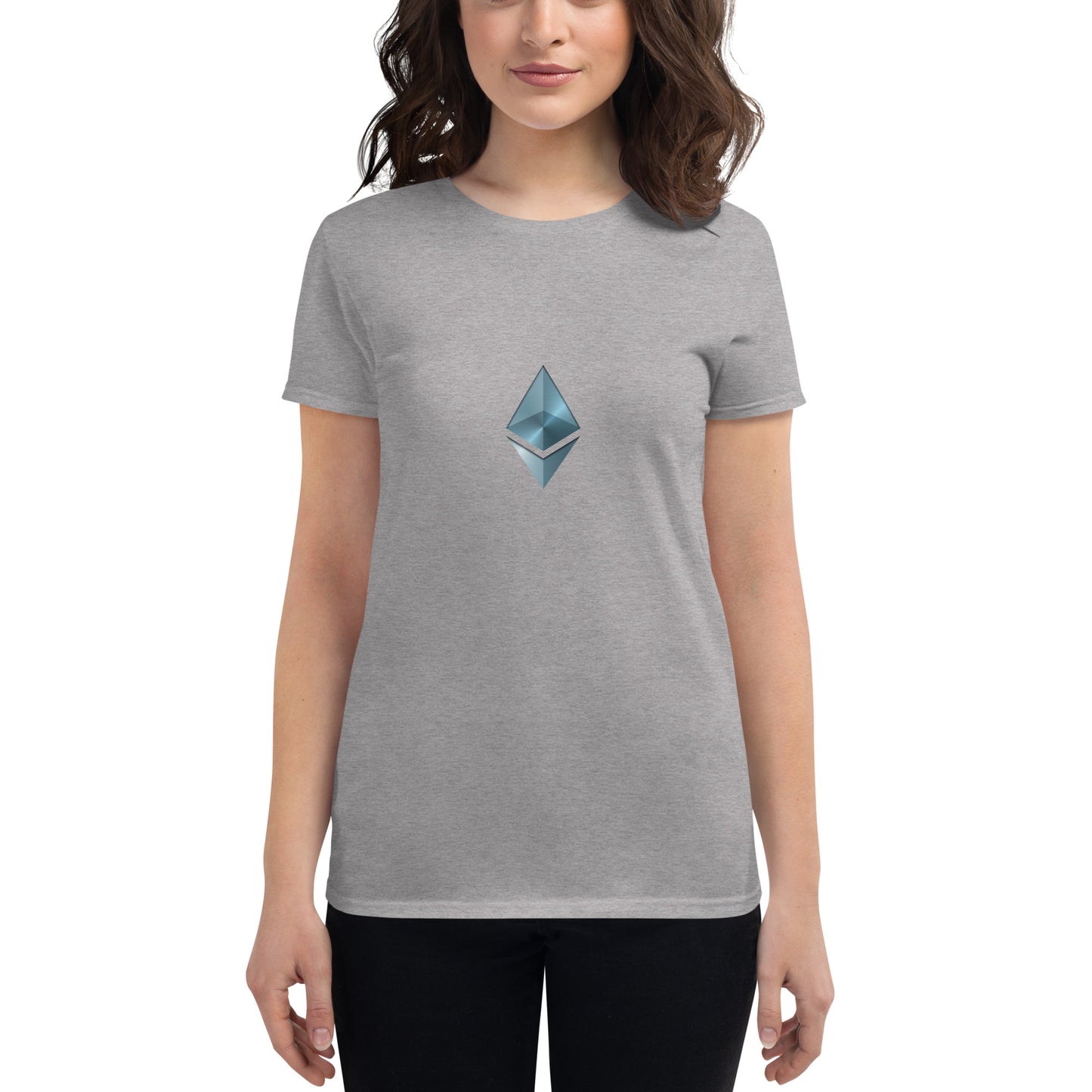 Women's short sleeve t-shirt with ETH logo design