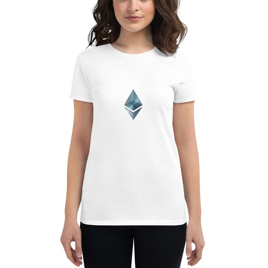 Women's short sleeve t-shirt with ETH logo design